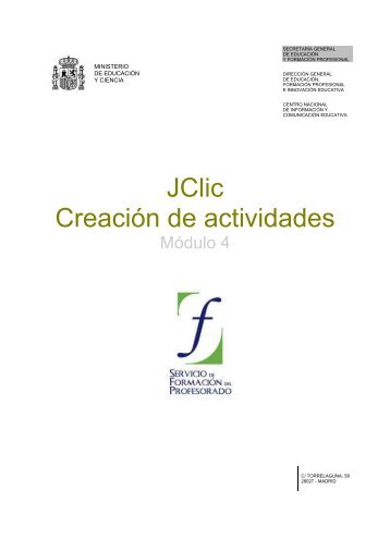 JClic CreaciÃ³n de actividades - aulAragon