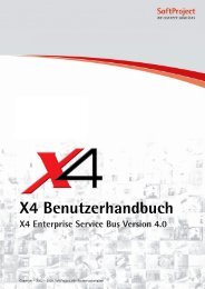 X4 Benutzerhandbuch - SoftProject GmbH