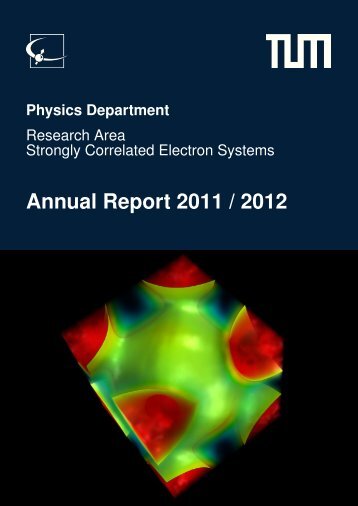 Annual Report 2011 / 2012 - E21 - Technische UniversitÃ¤t MÃ¼nchen