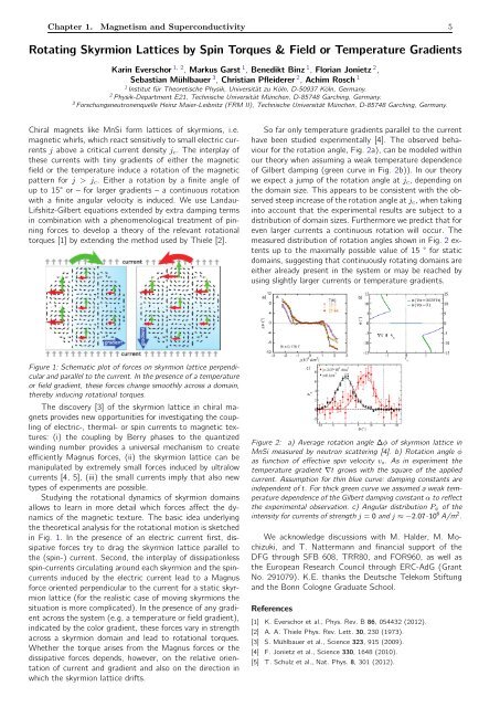 Annual Report 2011 / 2012 - E21 - Technische UniversitÃ¤t MÃ¼nchen