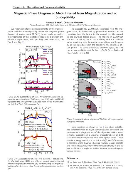 Annual Report 2011 / 2012 - E21 - Technische UniversitÃ¤t MÃ¼nchen