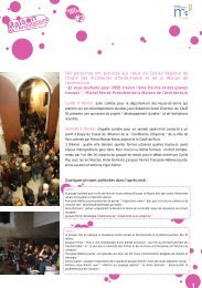 Newsletter 2 PDF – 2.3 Mo - Maison de l'Architecture