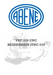 VHF-550 CNC HEIDENHAIN iTNC-530