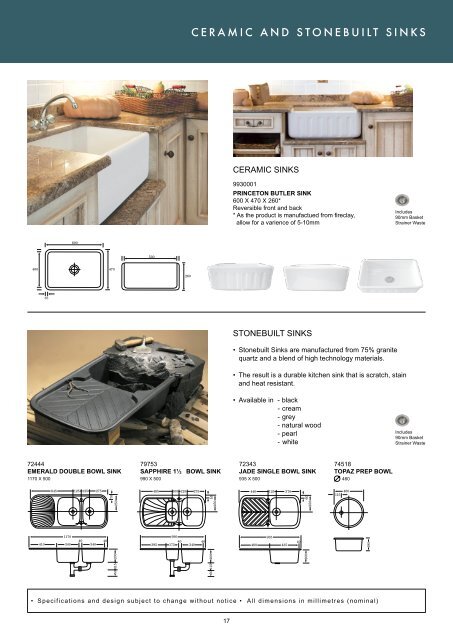 Roco Catalogue 10 - Joiners Hardware - Sinks ... - Specifile on-line