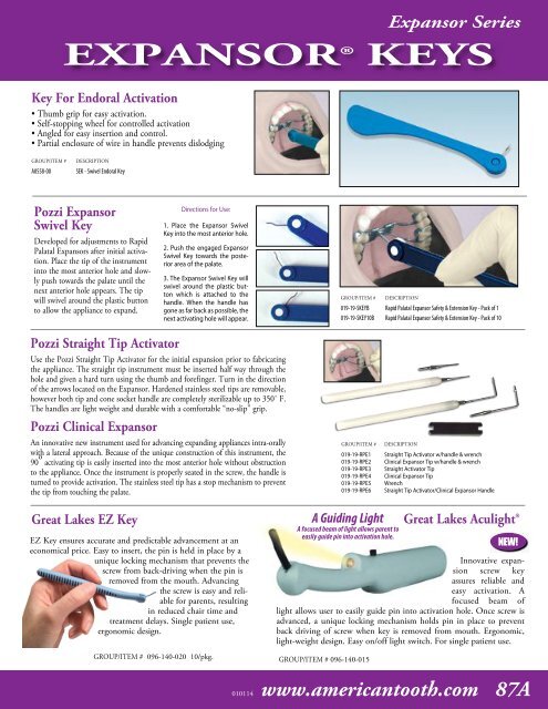 Orthodontic Laboratory Products - American Tooth Industries