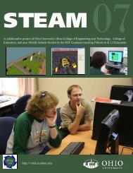 Final 2007 STEAM Magazine.PUB - VITAL Lab - Ohio University