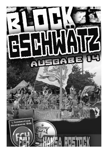 Ausgabe 14 â Hansa Rostock - Fanatico Boys