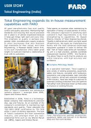 Download success story in pdf version - FARO Asia