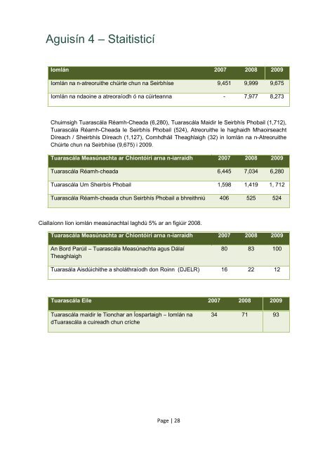 An tSeirbhÃƒÂ­s Phromhaidh The Probation Service TuarascÃƒÂ¡il ...