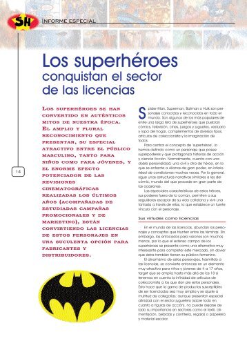 Superheroes borrar.qxd - Licencias Actualidad