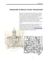 Introduction to Mercer County, Pennsylvania