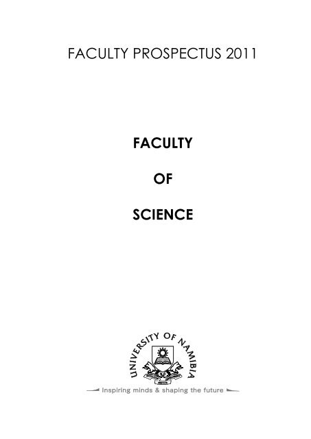 FACULTY PROSPECTUS 2005 - University of Namibia