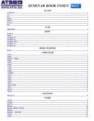 SEMINAR BOOK INDEX