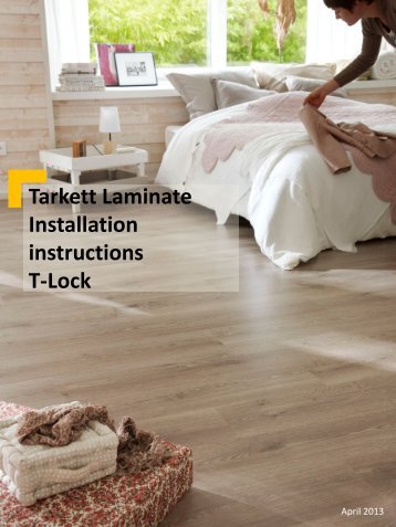 Tarkett Laminate Pro Installation instructions 2-Lock