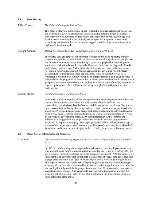 2011 Conference Program (PDF) - Syracuse University College of Law