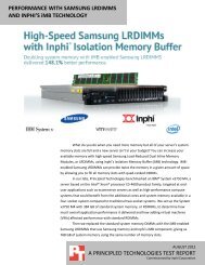 High-Speed Samsung LRDIMMs with Inphi's ... - Inphi Corporation