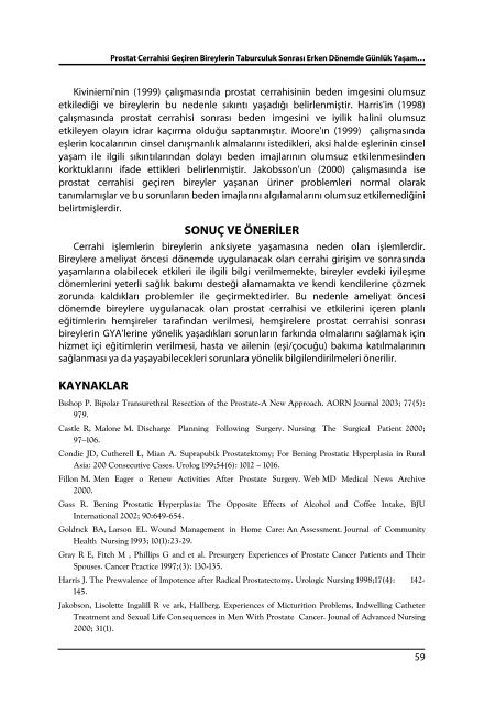 E.Ü. Hemşirelik Fakültesi Dergisi Cilt 28 - Sayı 2 - 2013