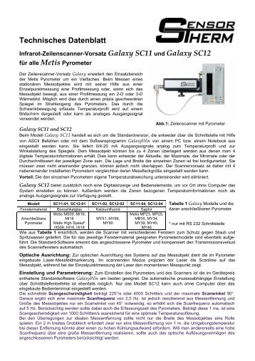 Galaxy - Sensortherm GmbH