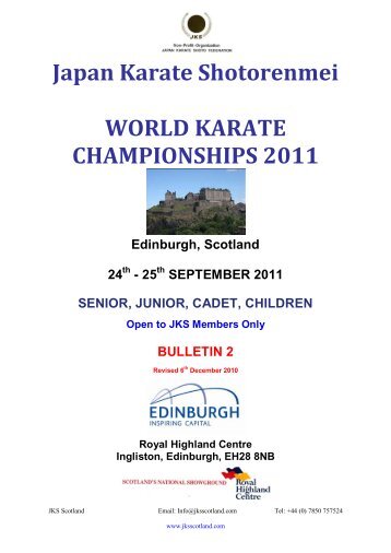 Japan Karate Shotorenmei WORLD KARATE CHAMPIONSHIPS ...