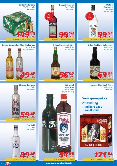19 99 - Sky GrÃ¦nsebutikker.dk