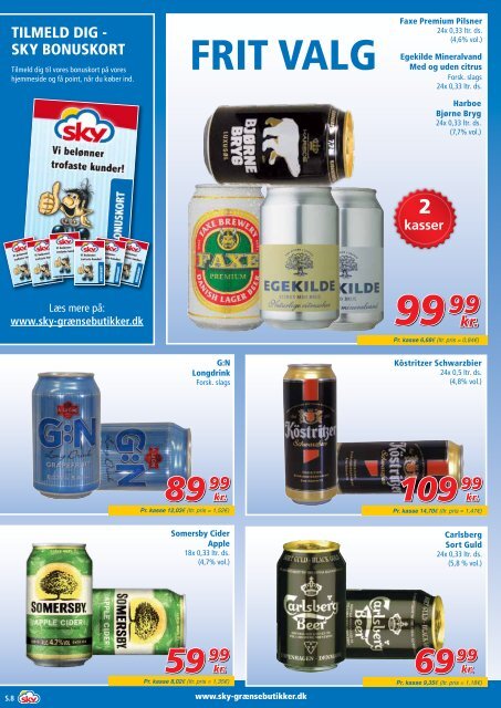 19 99 - Sky GrÃ¦nsebutikker.dk