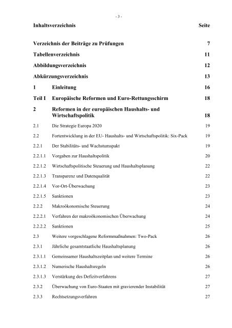 Defizite bei der Verwaltung und Kontrolle von EU-Ausgaben