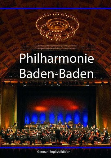 German-English Edition 1 - Philharmonie Baden-Baden