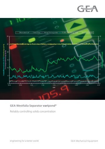 varipond - GEA Westfalia Separator Group