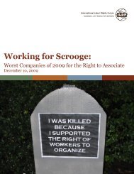 Working for Scrooge: - International Labor Rights Forum