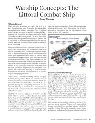 Warship Concepts: The Littoral Combat Ship - Canadian Naval ...