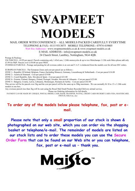 Maisto- Minichamps 1:18 - Moto miniature (28) - Collection of