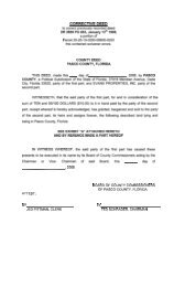 REA08-072 Corrective Deed - Pasco County Government