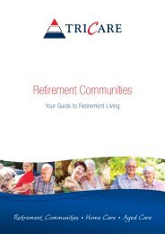 Guide to Retirement Communities - TriCare