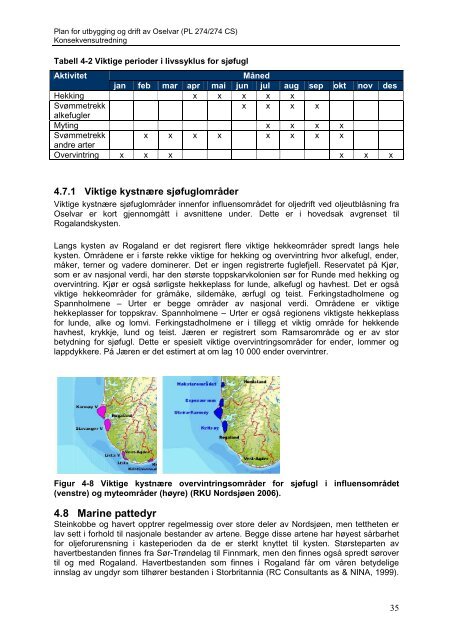 PLAN FOR UTBYGGING OG DRIFT (PUD) PL 274 - OSELVAR