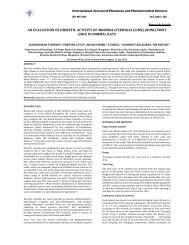 an evaluation of diuretic activity of morinda citrifolia - International ...