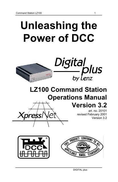 LZ100 Command Station - Lenz USA