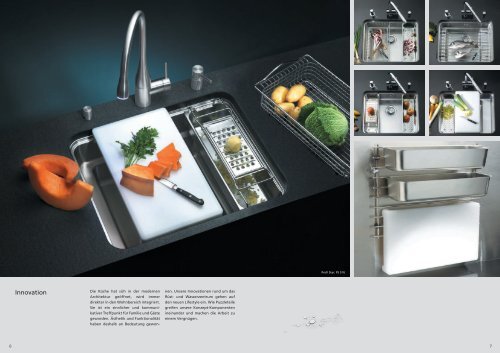 Edelstahl-Inspirationen für die Küchenplanung - Suter