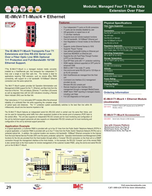 IMC Networks Catalogue 2011 - 3 EDGE GmbH