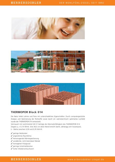 THERMOPOR Block 014 ERBERSDOBLER ERBERSDOBLER