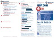 mittendrin 9-2011 - Martin-Luther-Gemeinde Bremen-Findorff