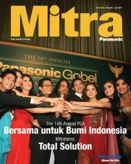 Mitra Panasonic April - Juni 2011 - KWN Indonesia