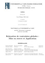 Relaxation de contraintes globales : Mise en œuvre et Application