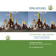 Flyer und Einladung - Nautischer Verein zu Bremerhaven eV