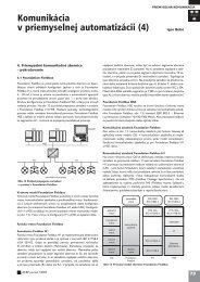 KomunikÃ¡cia v priemyselnej automatizÃ¡cii (4) - ATP Journal