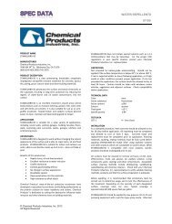 stainguard-50 - Chemical Products Industries, Inc.