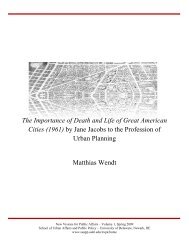 The Importance of Death and Life of Great American Cities (1961) by ...