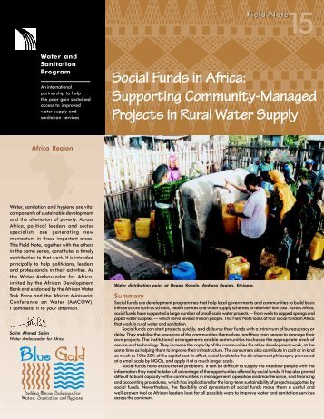 Social Funds in Africa: Supporting Community-Managed ... - WSP