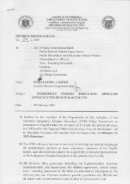 Download Memo - Deped Baguio City Division|Baguio City