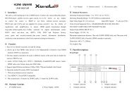 4x4 HDMI Matrix Switcher User Manual