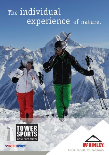 The individual experience of nature. - Tower Sports Rapperswil